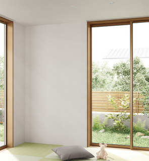 ﾌｨﾙﾀｰ付上桟一体換気窓_使用時 ｸﾘｴﾗｽｸP