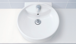 丸形洗面器_L-543(ベッセル式施工の場合)