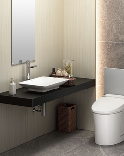 手洗器_ベッセル式_美しい手洗器が、良質なトイレ空間を演出します