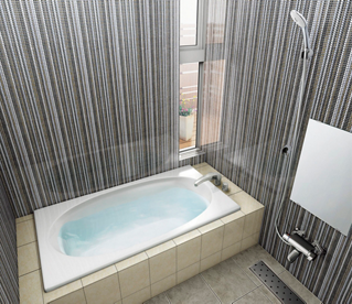 グラスティN浴槽_1400サイズ(1400x750)_和洋折衷タイプ