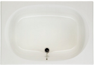 グラスティN浴槽_1100サイズ(1100x750)_和洋折衷タイプ